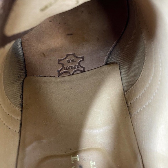 Made in USA Brooks Brothers Mens CapToe Goodyear Brown Oxfords Size 10D 55926026 main image 2